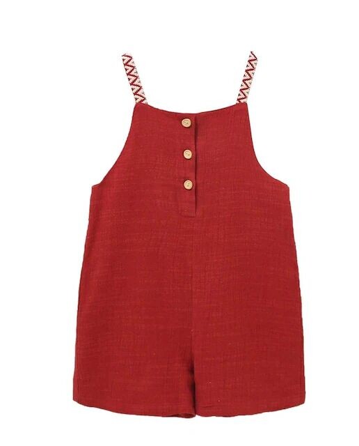 Бордовый комбинезон для девочки с принтованными бретелями Dadati, гранатовый
Бордовый комбинезон для девочки с принтованными бретелями Dadati, гранатовый