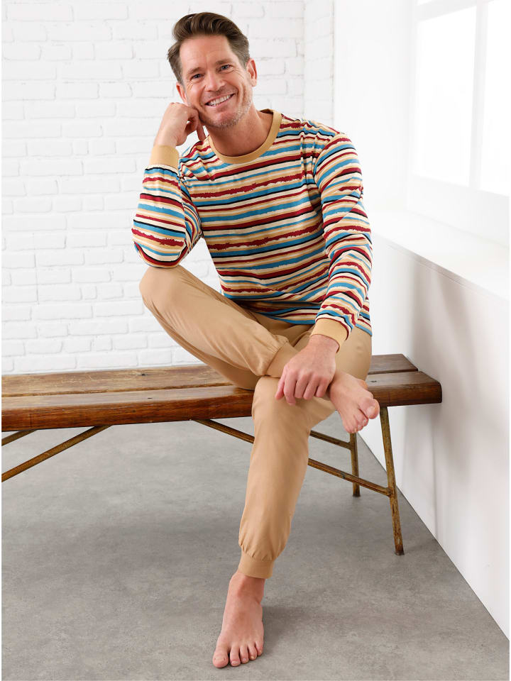 WITT WEIDEN Пижама с принтом верблюжьего и темно-красного цвета
WITT WEIDEN Пижама с принтом верблюжьего и темно-красного цвета