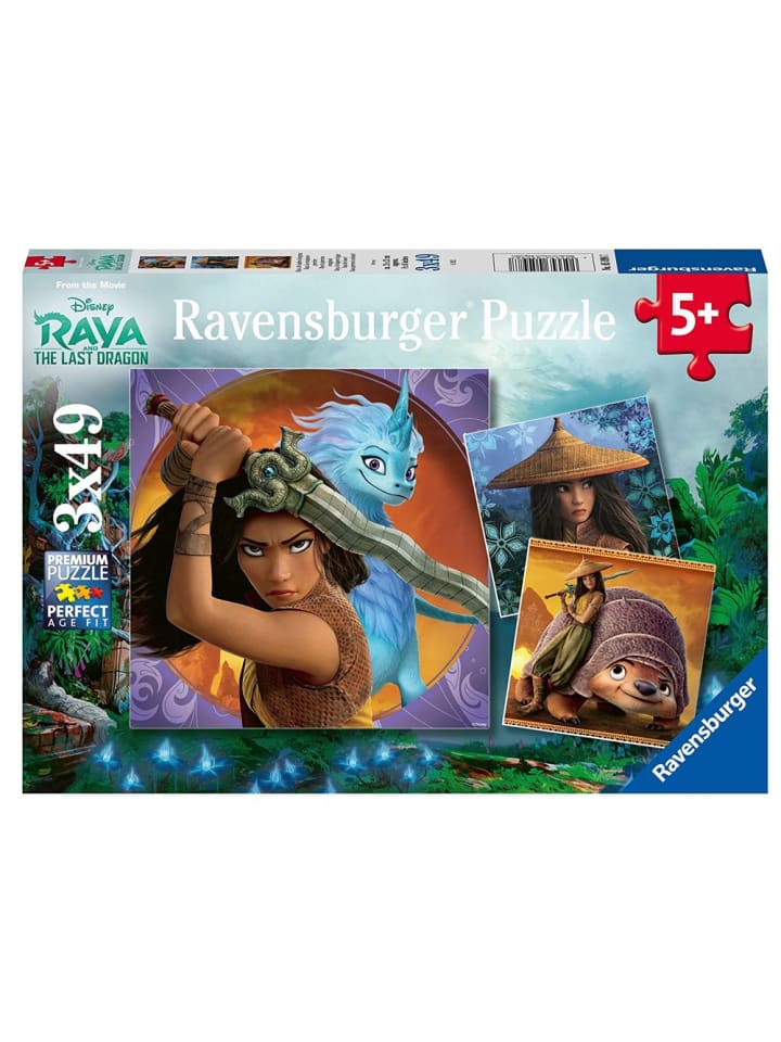 Головоломка-коробка, 3 x 49 деталей | Райя и последний дракон
Головоломка-коробка, 3 x 49 деталей | Райя и последний дракон