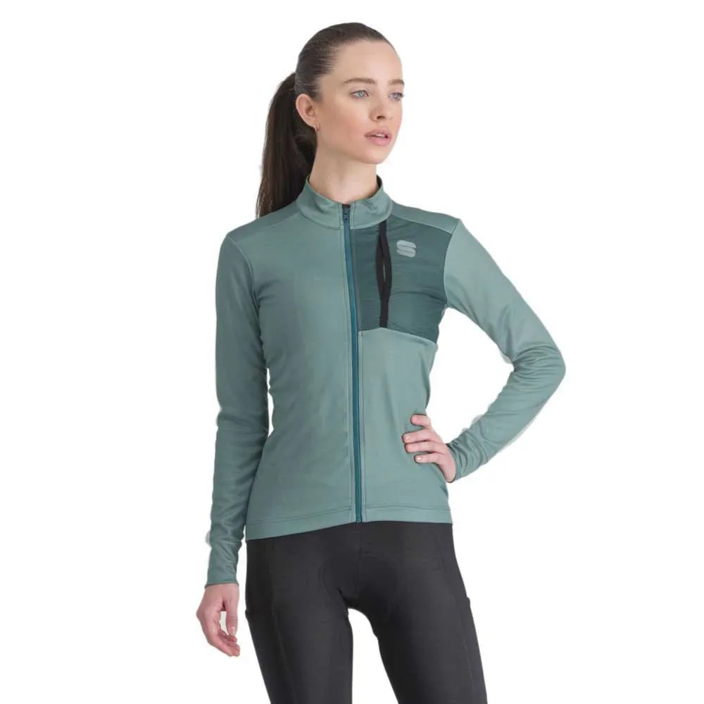 Джерси с длинным рукавом Sportful Supergiara Thermal, зеленый
Джерси с длинным рукавом Sportful Supergiara Thermal, зеленый