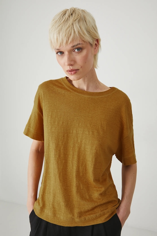 Льняная футболка Medicine, желтый
Льняная футболка Medicine, желтый