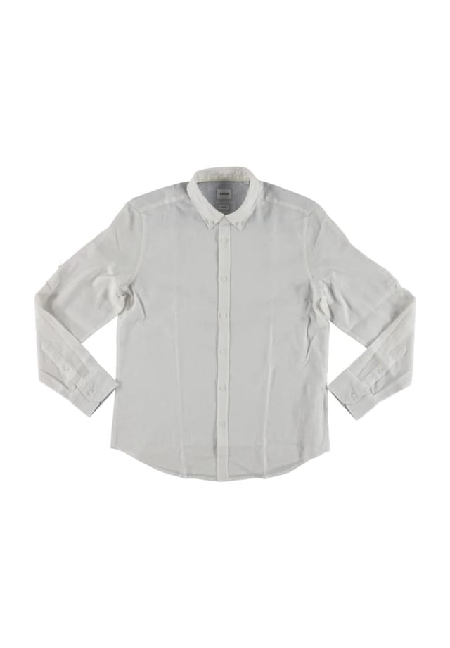 Повседневная рубашка облегающего кроя с длинным рукавом и воротником на пуговицах Mustang, цвет 2045 general whit
Повседневная рубашка облегающего кроя с длинным рукавом и воротником на пуговицах Mustang, цвет 2045 general whit