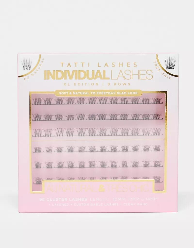 Tatti Lashes x ASOS Exclusive – Individuals Vault, пучки ресниц в оттенках Très Chic и Au Natural
Tatti Lashes x ASOS Exclusive – Individuals Vault, пучки ресниц в оттенках Très Chic и Au Natural