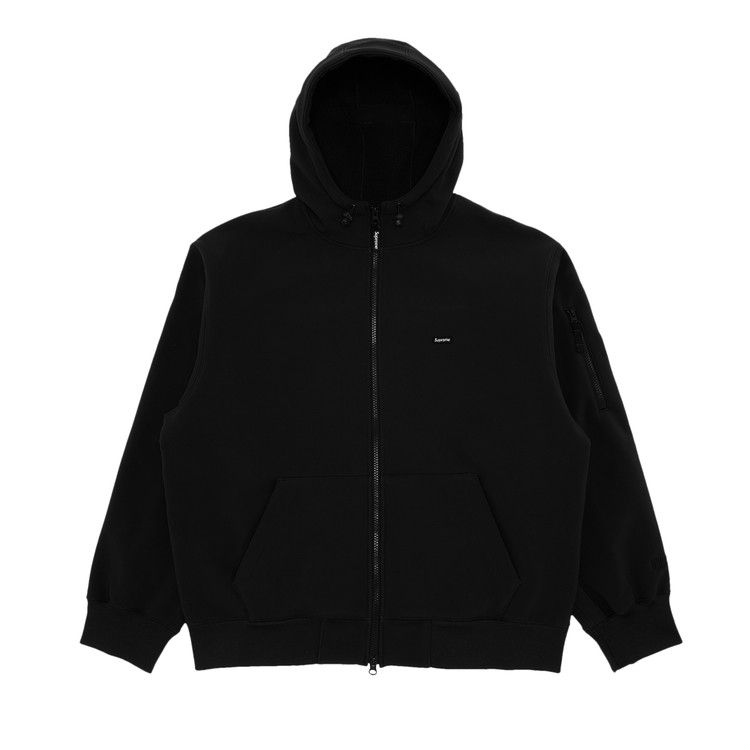 Толстовка Supreme WINDSTOPPER Zip Up Hooded Sweatshirt, Black 
Толстовка Supreme WINDSTOPPER Zip Up Hooded Sweatshirt, Black
