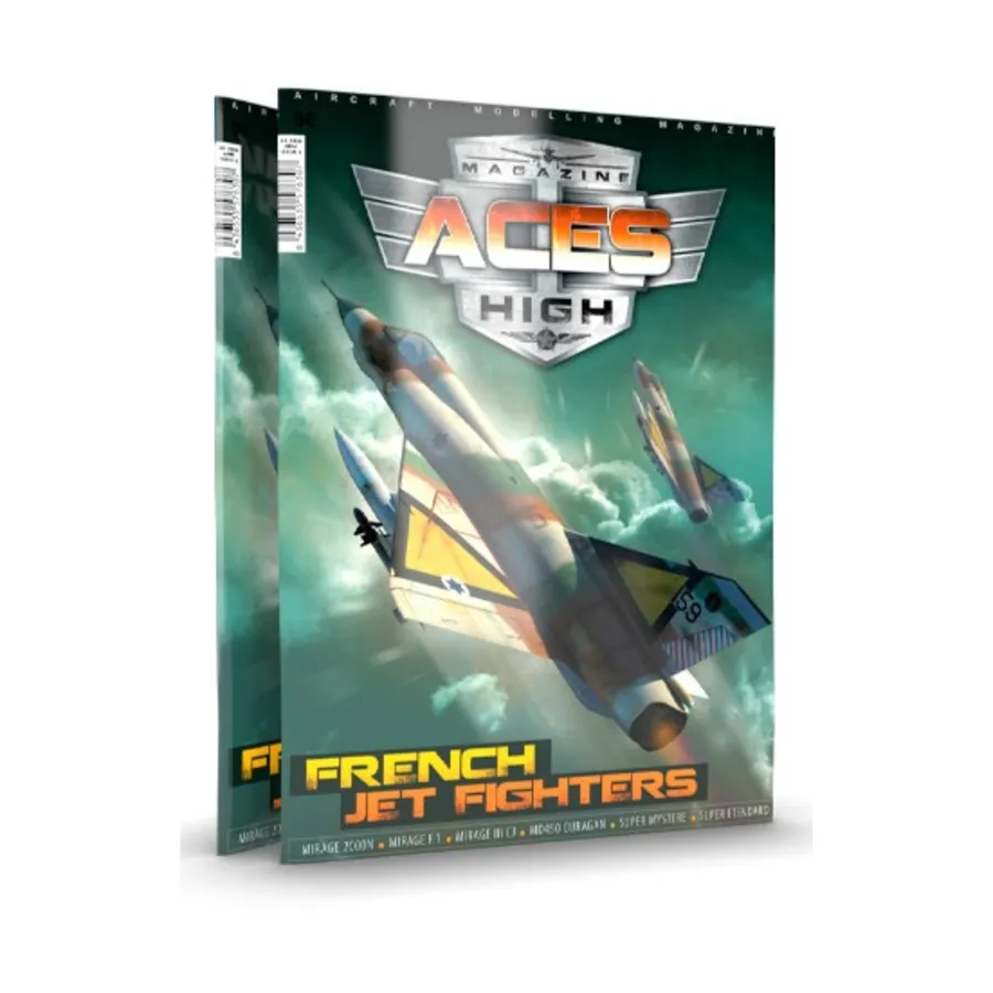 № 15 «Французские реактивные истребители» (испанское издание), Aces High Magazine (AK-Interactive)
№ 15 «Французские реактивные истребители» (испанское издание), Aces High Magazine (AK-Interactive)