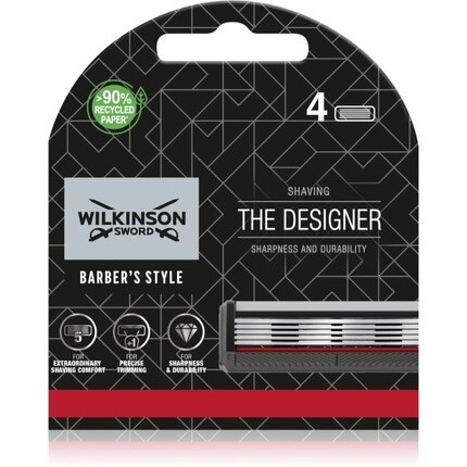 Бритва Architect + 2 сменные головки Wilkinson Sword
Бритва Architect + 2 сменные головки Wilkinson Sword