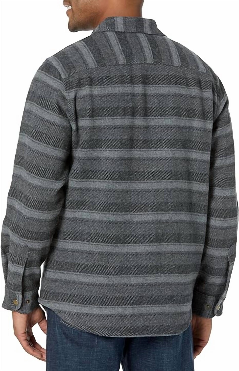 Серая рубашка в полоску из твила Forrest Pendleton
Серая рубашка в полоску из твила Forrest Pendleton