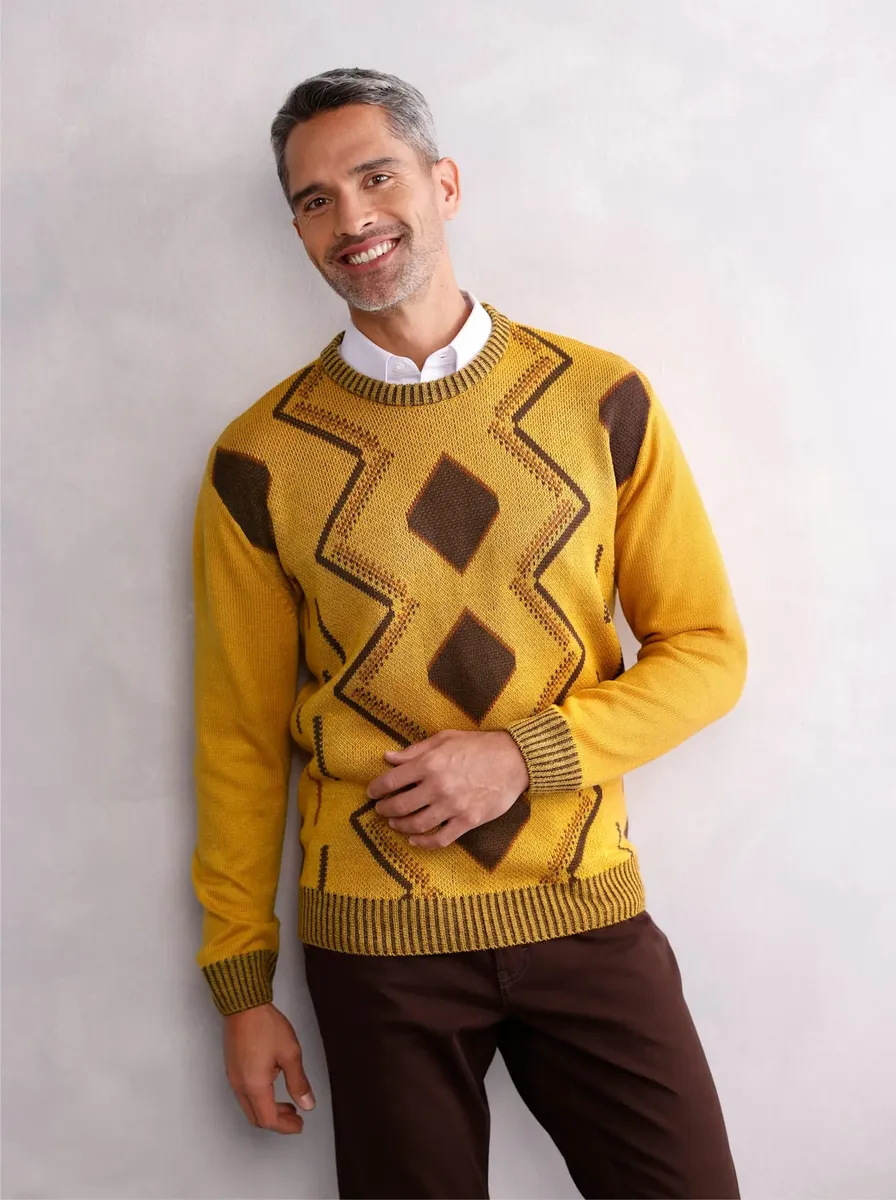 Классический свитер с круглым вырезом "свитер с круглым вырезом" Classic, шоколадный
Классический свитер с круглым вырезом "свитер с круглым вырезом" Classic, шоколадный