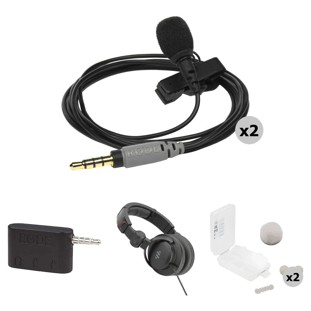 Комплект для интервьюирования RODE smartLav+ для двух человек с петличкой для использования на открытом воздухе с мобильными устройствами (белый)
Комплект для интервьюирования RODE smartLav+ для двух человек с петличкой для использования на открытом воздухе с мобильными устройствами (белый)