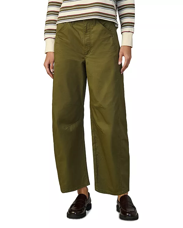 Джинсы Bowie с высокой посадкой и бочкообразным верхом, цвет плющ. Joe'S Jeans, зеленый
Джинсы Bowie с высокой посадкой и бочкообразным верхом, цвет плющ. Joe'S Jeans, зеленый