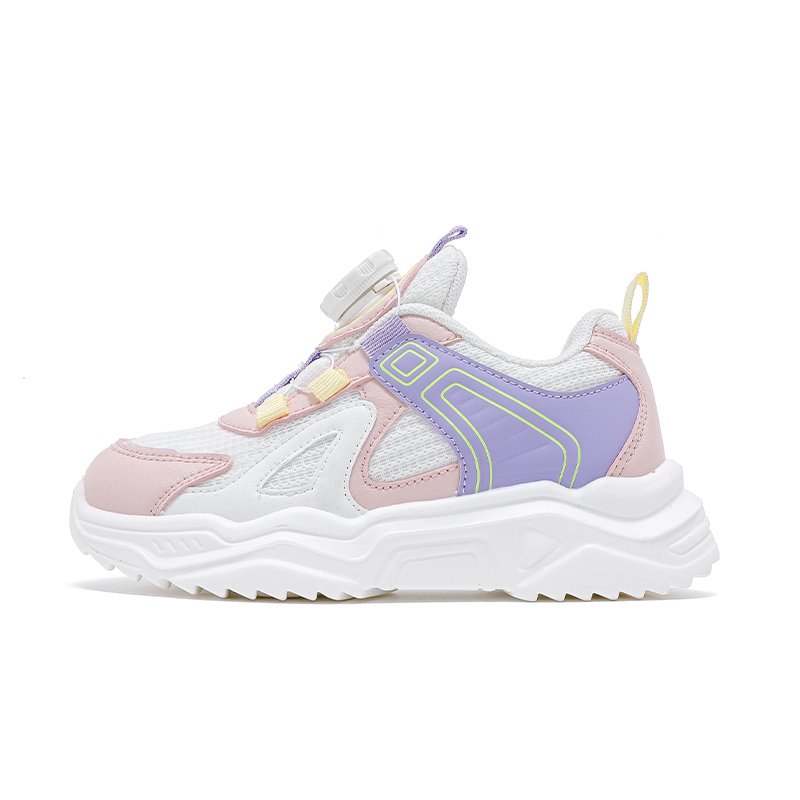 Детские повседневные кроссовки Cloud Sail Series с низкой амортизацией, противоскользящие и легкие WARRIOR, белый/розовый/фиолетовый
Детские повседневные кроссовки Cloud Sail Series с низкой амортизацией, противоскользящие и легкие WARRIOR, белый/розовый/фиолетовый
