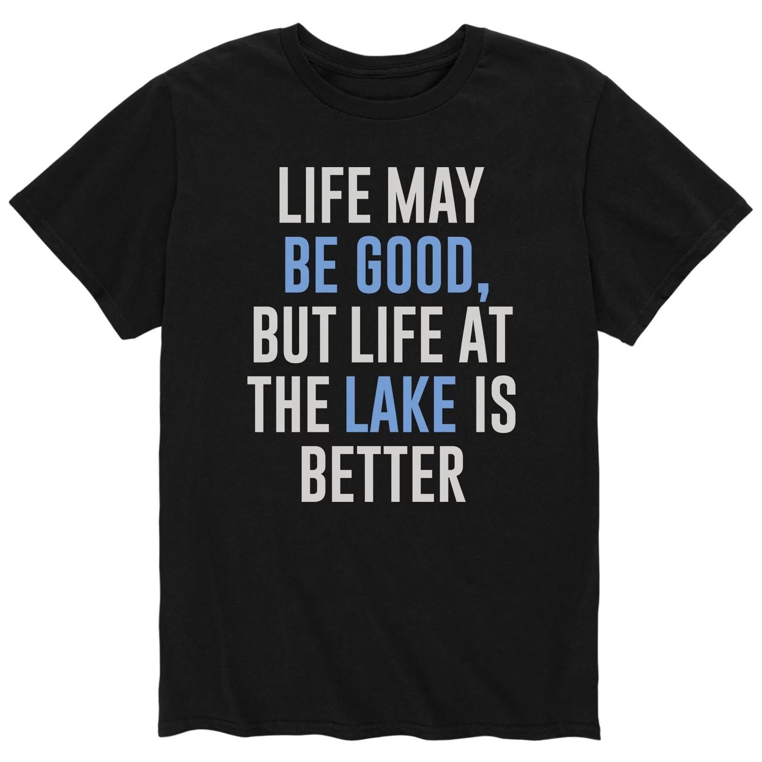 Мужская футболка Life Better Lake Licensed Character
Мужская футболка Life Better Lake Licensed Character