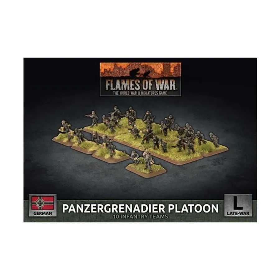 Панцергренадерский взвод, Flames of War - WWII - German - Infantry (4th Edition)
Панцергренадерский взвод, Flames of War - WWII - German - Infantry (4th Edition)