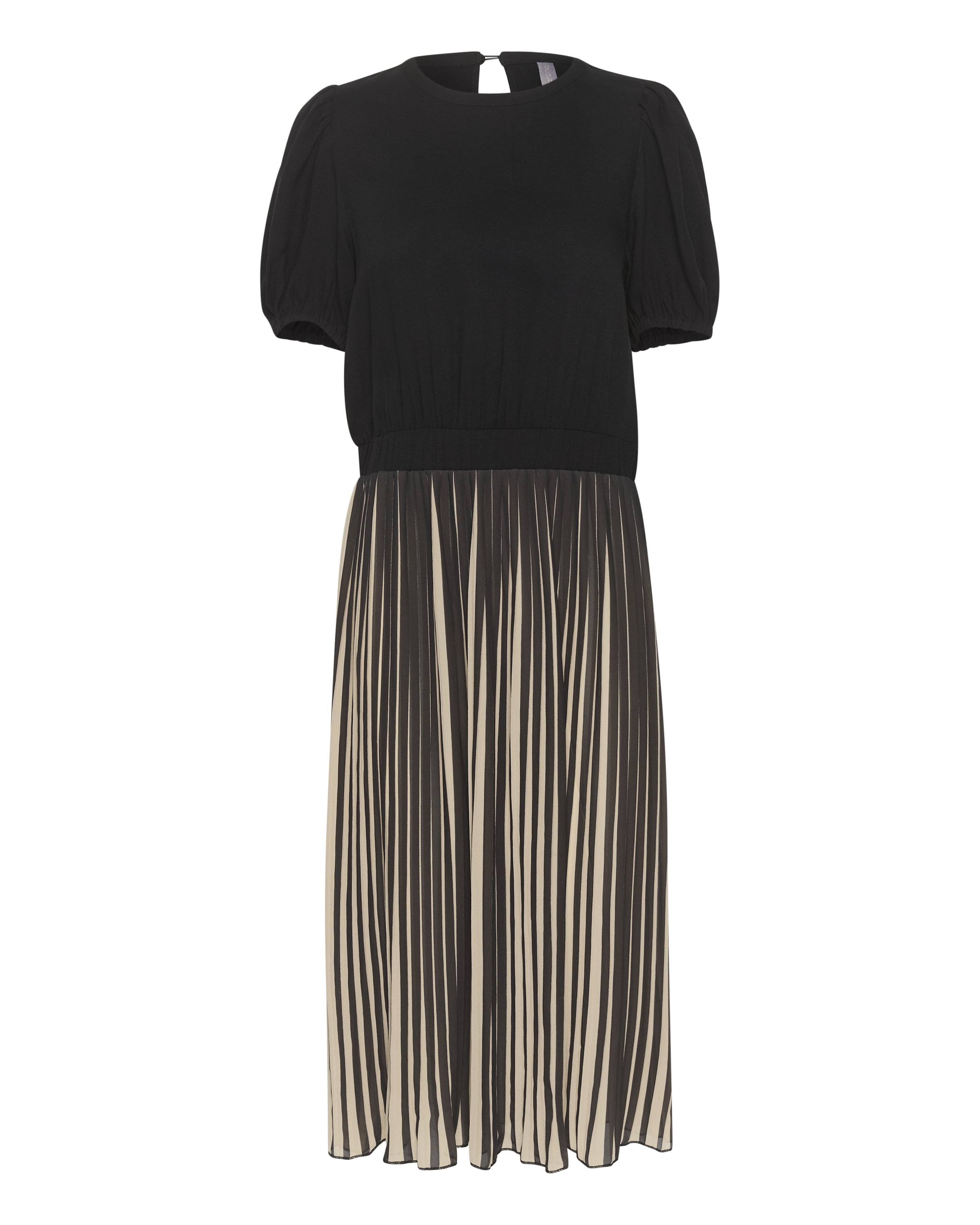 CULTURE Платье 'CUCarly' в цвете беж, черный
CULTURE Платье 'CUCarly' в цвете беж, черный