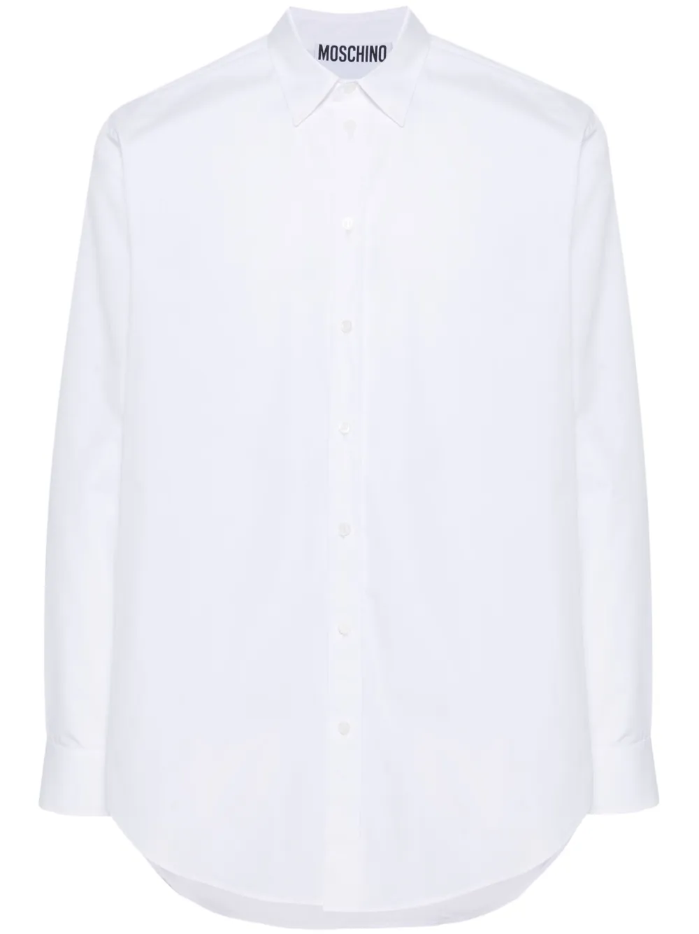 Рубашка с вышитым логотипом Moschino, белый
Рубашка с вышитым логотипом Moschino, белый
