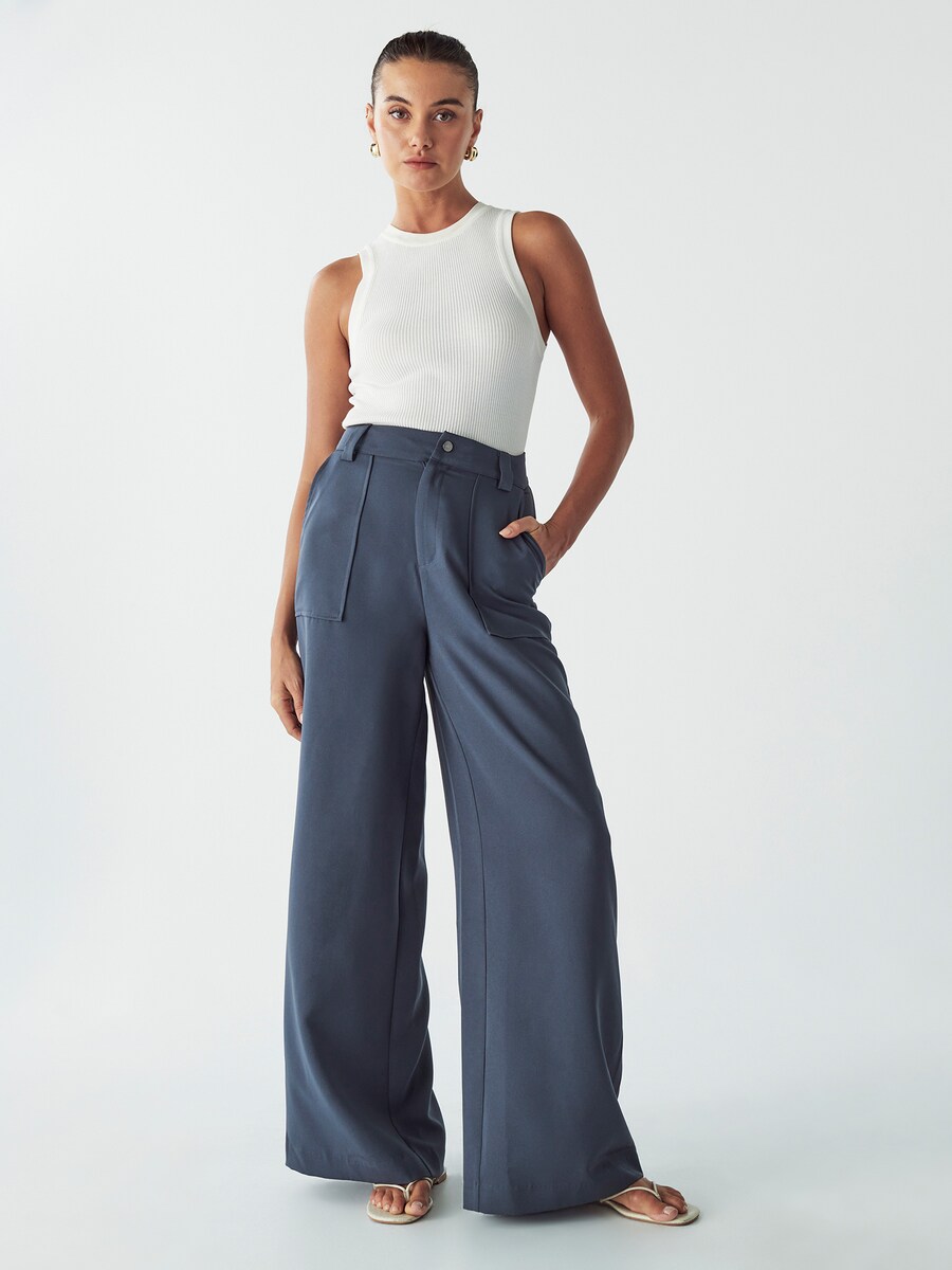 Широкие брюки Willa Deya, цвет Smoke blue
Широкие брюки Willa Deya, цвет Smoke blue