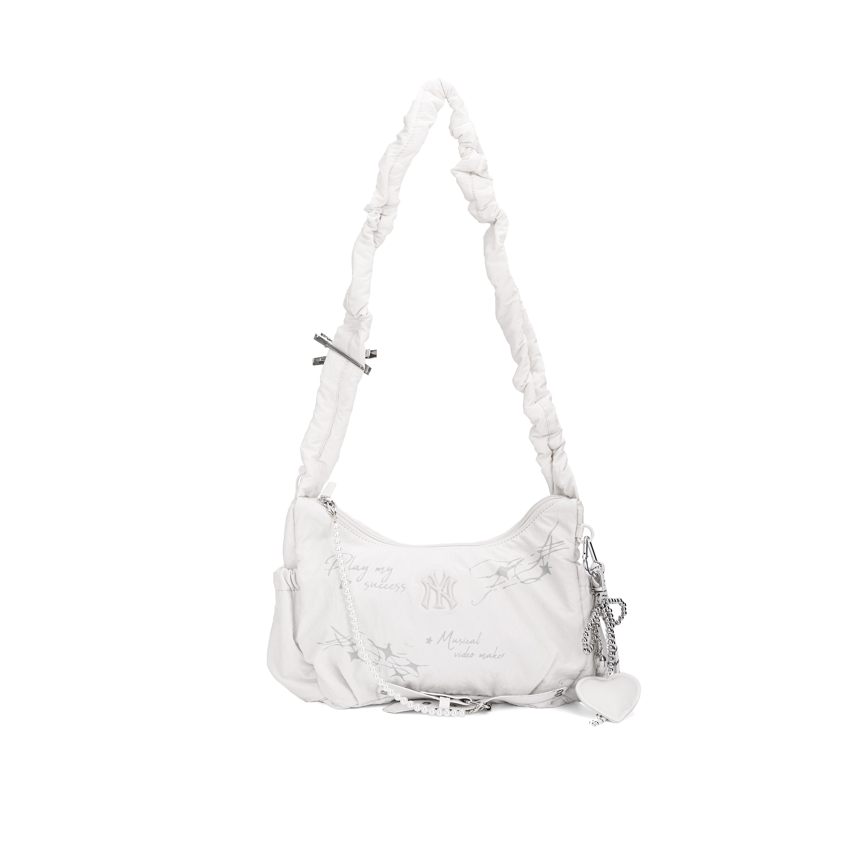 MLB Cloud Star Dream Polyamide Crossbody Bag Shoulder Bag Regular Women's Cream
MLB Cloud Star Dream Polyamide Crossbody Bag Shoulder Bag Regular Women's Cream