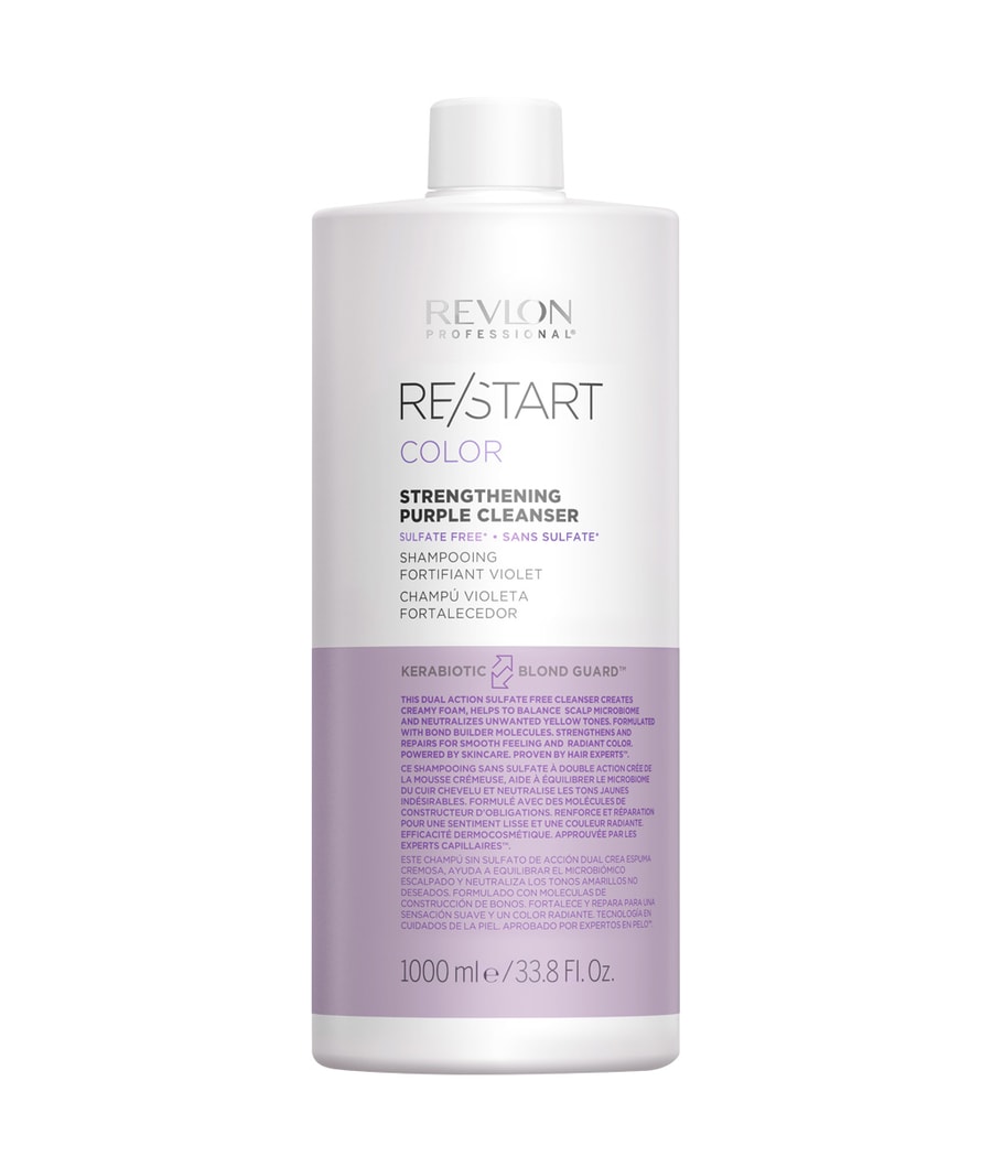 Шампунь для волос Revlon Professional Re/Start COLOR Purple Cleanser, 1000 ml
Шампунь для волос Revlon Professional Re/Start COLOR Purple Cleanser, 1000 ml