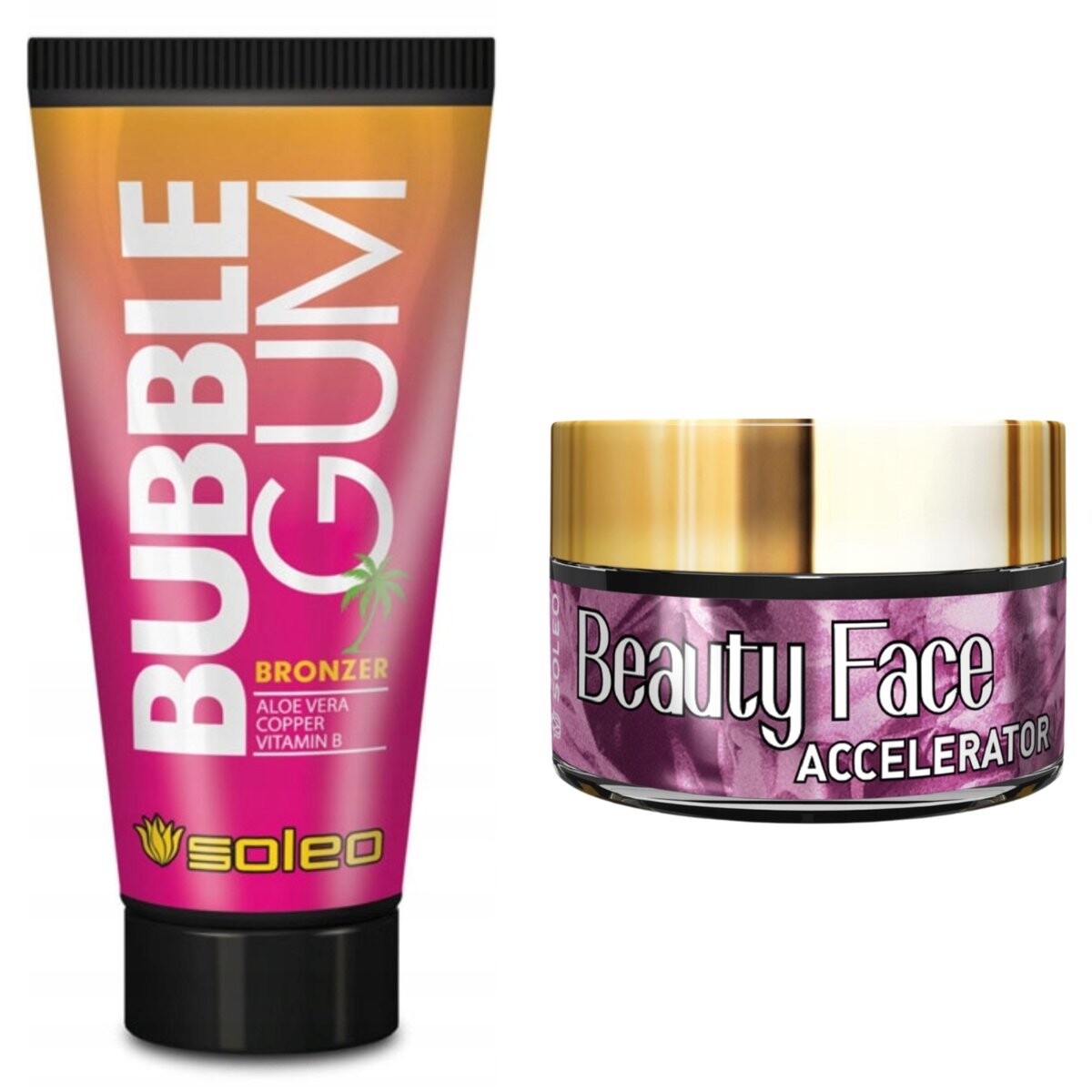 Soleo, жевательная резинка + баночка для лица Beauty Face
Soleo, жевательная резинка + баночка для лица Beauty Face