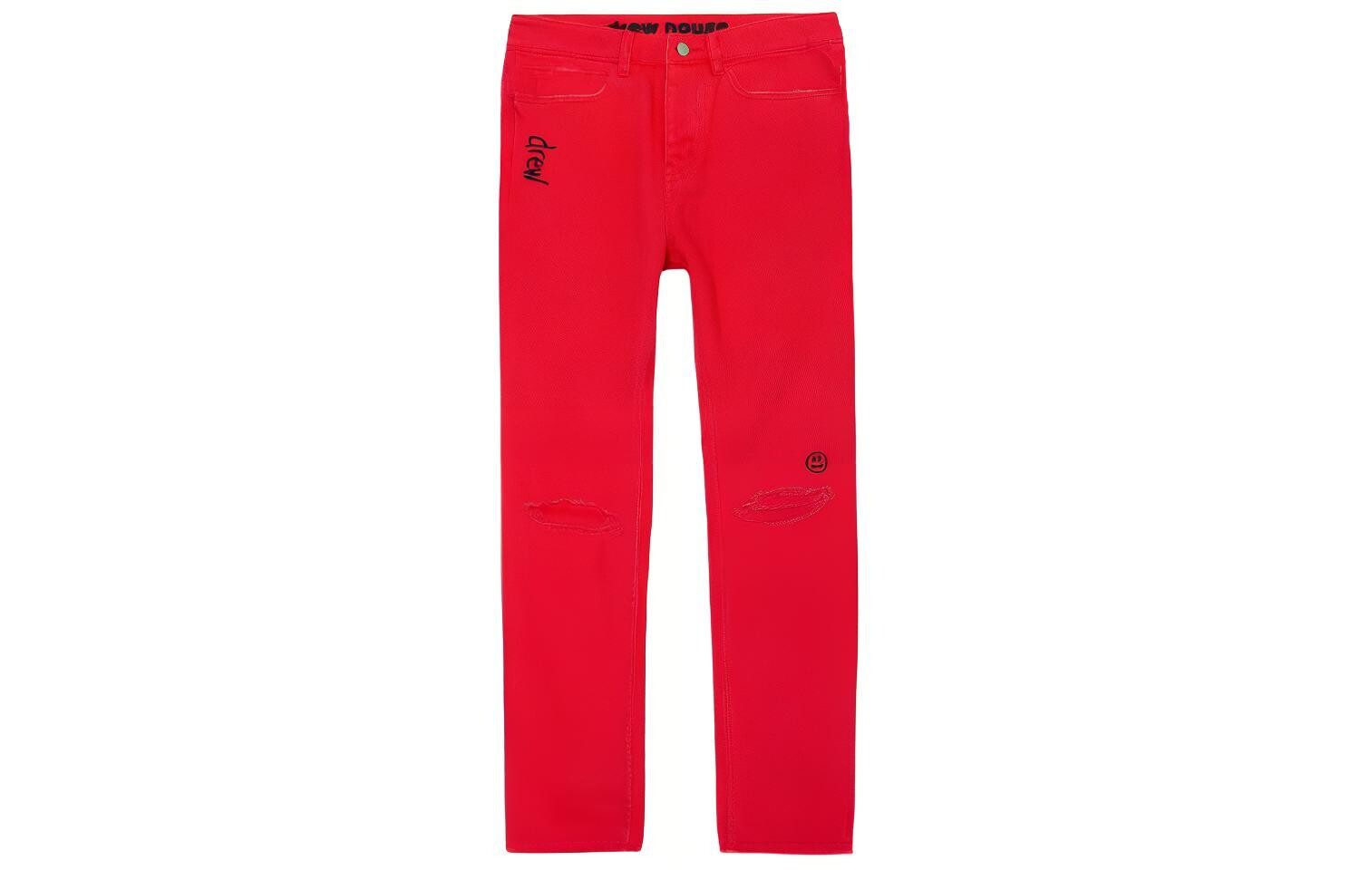 Джинсы унисекс коллекции Smiley красные Drew House, красный
Джинсы унисекс коллекции Smiley красные Drew House, красный