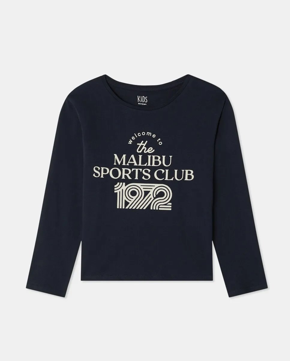 Детская футболка с длинным рукавом и принтом Kids El Corte Inglés, синий
Детская футболка с длинным рукавом и принтом Kids El Corte Inglés, синий