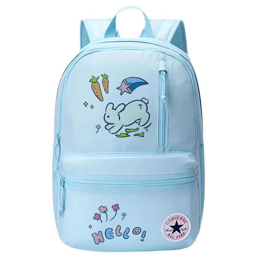 Converse Полиэстеровый термотрансферный рюкзак унисекс светло-голубой, White Bunny
Converse Полиэстеровый термотрансферный рюкзак унисекс светло-голубой, White Bunny