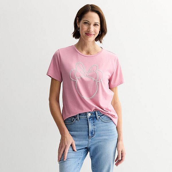 Футболка с принтом Minnie Mouse и декором из искусственного жемчуга Licensed Character
Футболка с принтом Minnie Mouse и декором из искусственного жемчуга Licensed Character