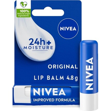 Бальзам для губ NIVEA Original Care 4,8 г глубоко увлажняет губы в течение 24 часов+ с натуральными ингредиентами, маслом ши и витаминами
Бальзам для губ NIVEA Original Care 4,8 г глубоко увлажняет губы в течение 24 часов+ с натуральными ингредиентами, маслом ши и витаминами