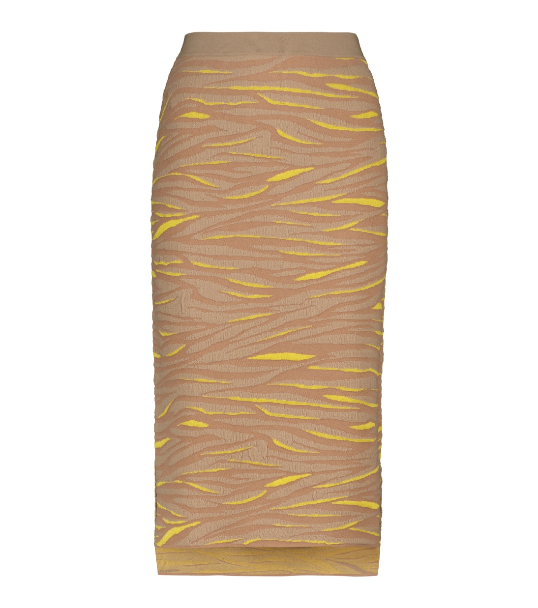 Юбка миди из анималистичного жаккарда Stella McCartney, кэмел 
Юбка миди из анималистичного жаккарда Stella McCartney, кэмел