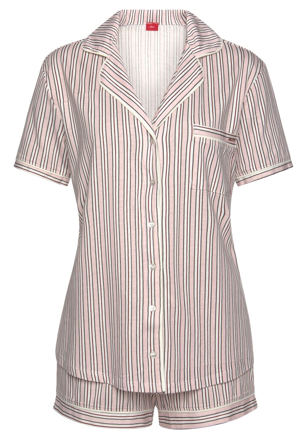 Короткий пижамный комплект S.Oliver, смешанные цвета/розовый
Короткий пижамный комплект S.Oliver, смешанные цвета/розовый