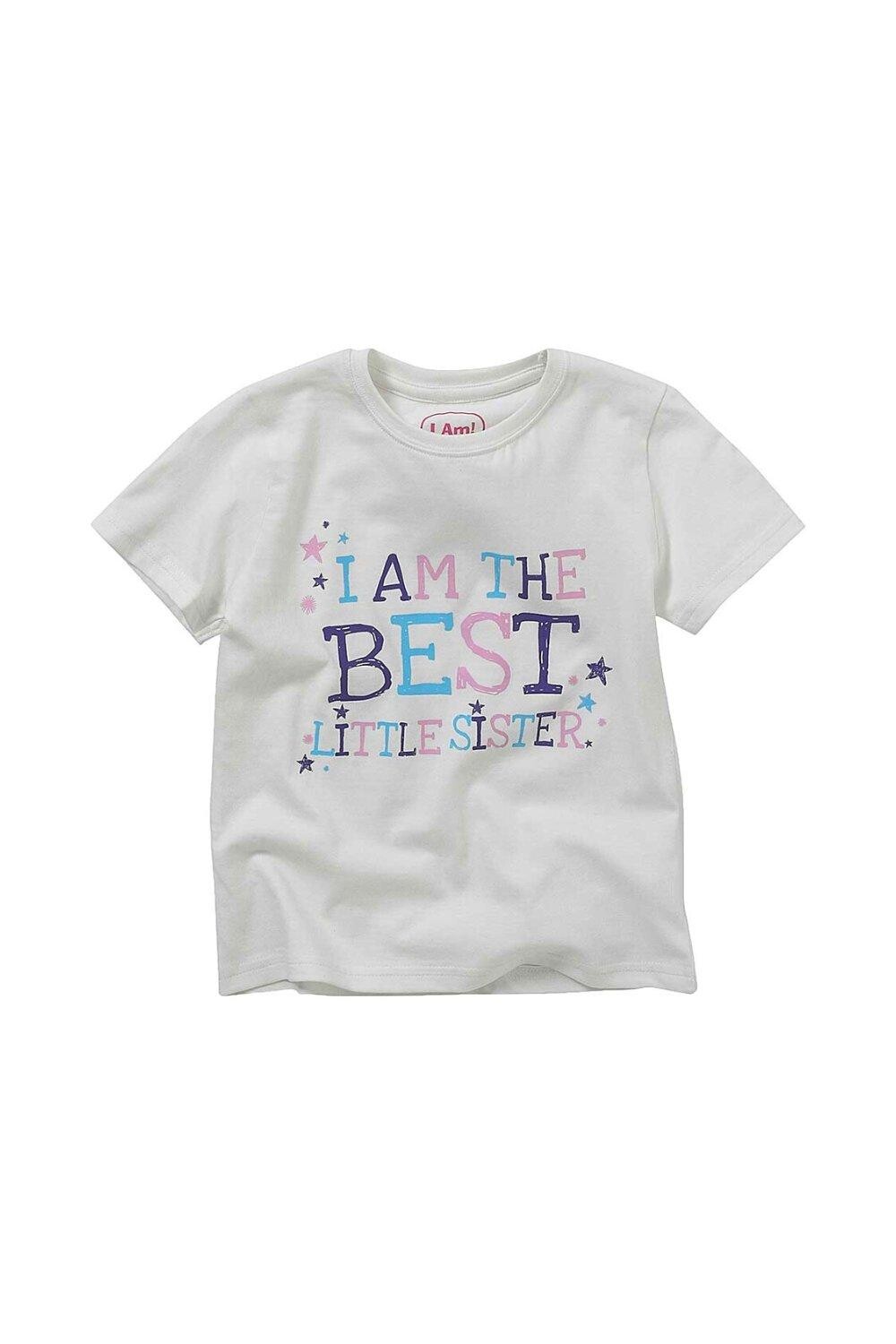 Футболка «Я лучшая младшая сестра» I Am!, белый
Футболка «Я лучшая младшая сестра» I Am!, белый