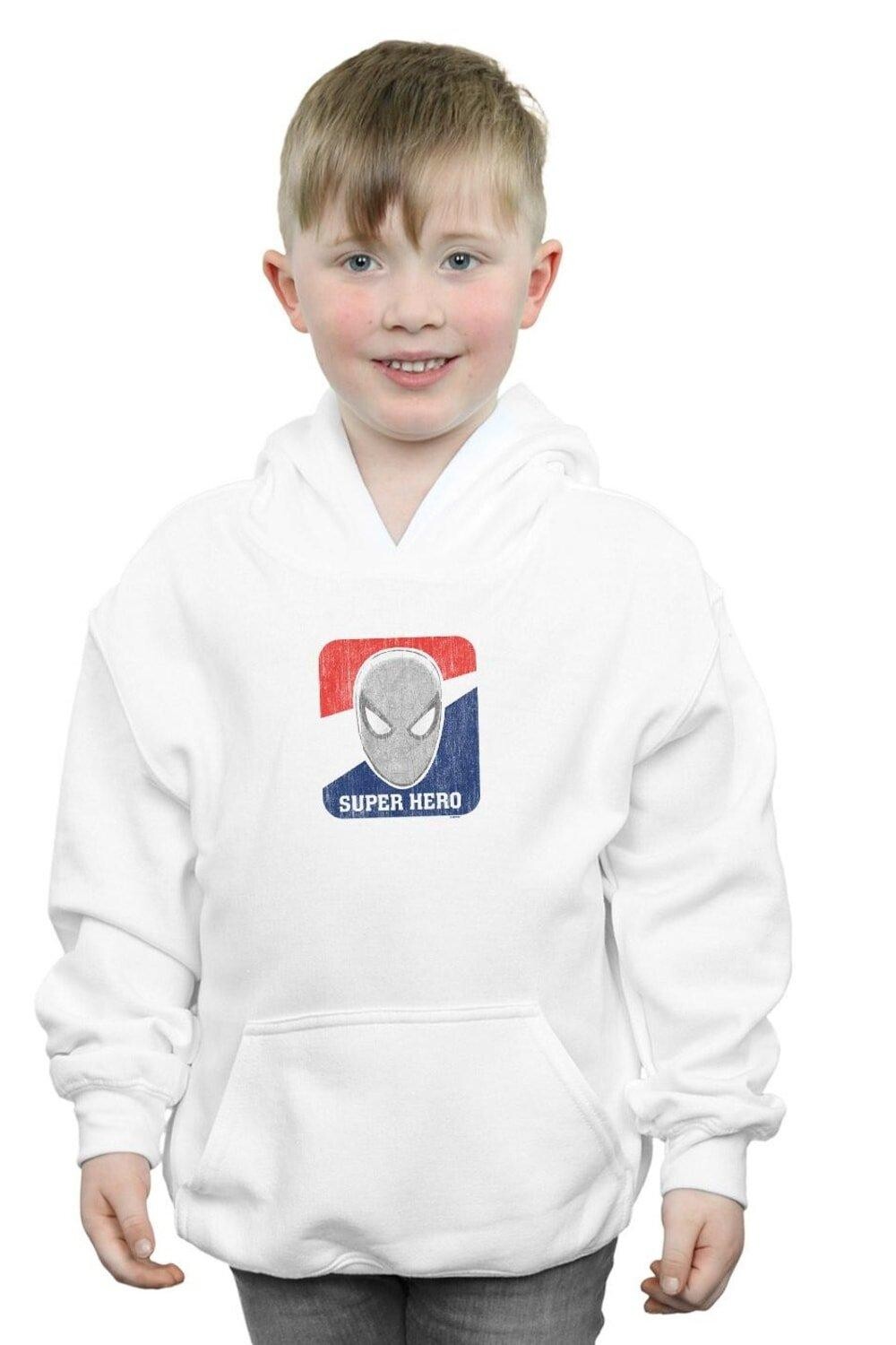 Спортивная толстовка с капюшоном «Человек-паук-супергерой» Marvel, белый
Спортивная толстовка с капюшоном «Человек-паук-супергерой» Marvel, белый
