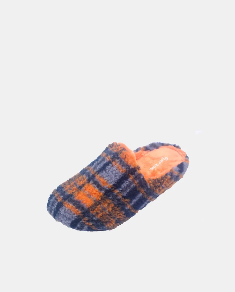 Детская обувь в клетку, с открытой пяткой, из полиэстера Garzón, оранжевый
Детская обувь в клетку, с открытой пяткой, из полиэстера Garzón, оранжевый