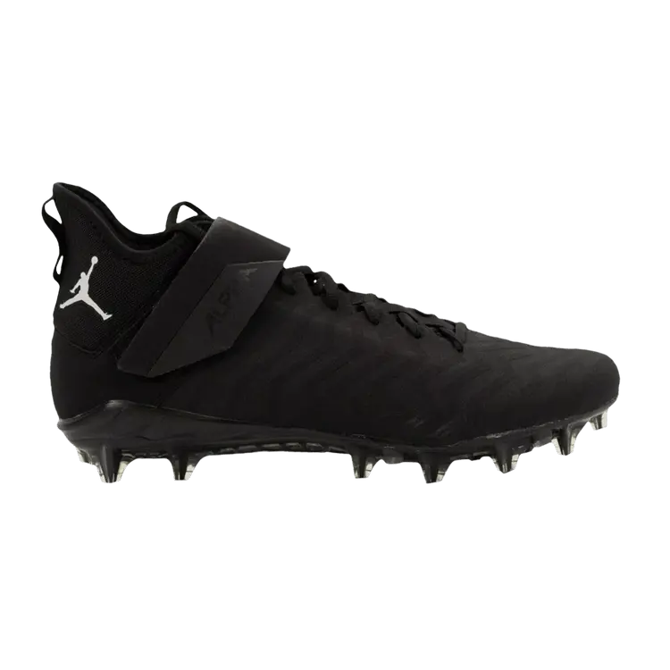 Кроссовки Jordan Alpha Menace Pro 2 Mid 'Black White', черный 
Кроссовки Jordan Alpha Menace Pro 2 Mid 'Black White', черный