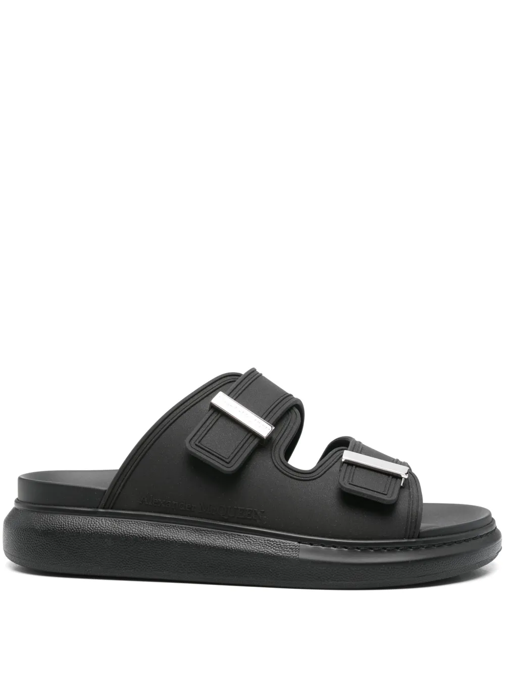 Шлепанцы Hybrid Alexander McQueen, черный 
Шлепанцы Hybrid Alexander McQueen, черный