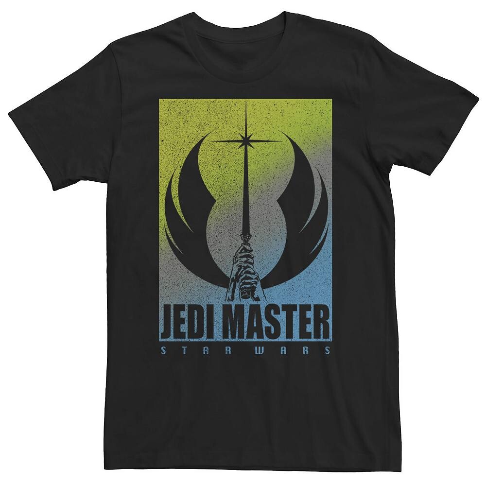 Футболка с плакатом Big & Tall Star Wars Jedi Master Licensed Character, черный
Футболка с плакатом Big & Tall Star Wars Jedi Master Licensed Character, черный