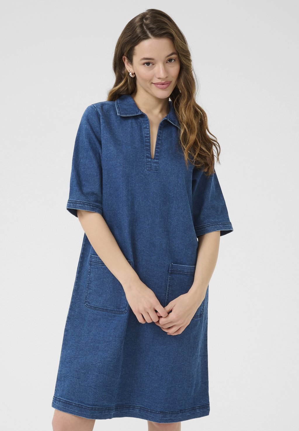 Джинсовое платье Kaffe, цвет Blue Denim
Джинсовое платье Kaffe, цвет Blue Denim