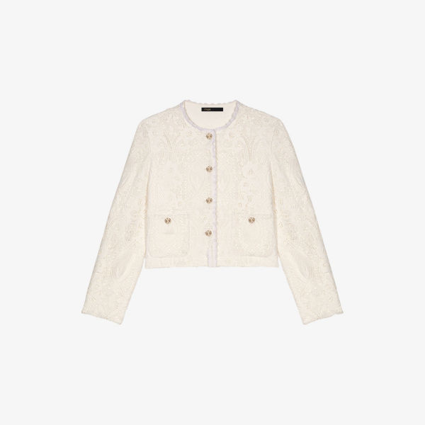 Куртка короткая Maje, экрю
Куртка короткая Maje, экрю