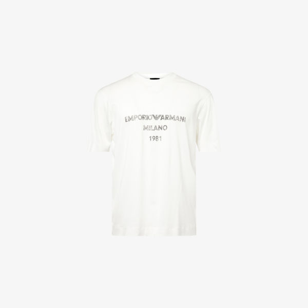 Футболка Emporio Armani с логотипом, белый
Футболка Emporio Armani с логотипом, белый