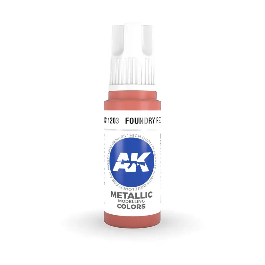 Литейный красный (17 мл), 3rd Gen Acrylic - Metallics
Литейный красный (17 мл), 3rd Gen Acrylic - Metallics