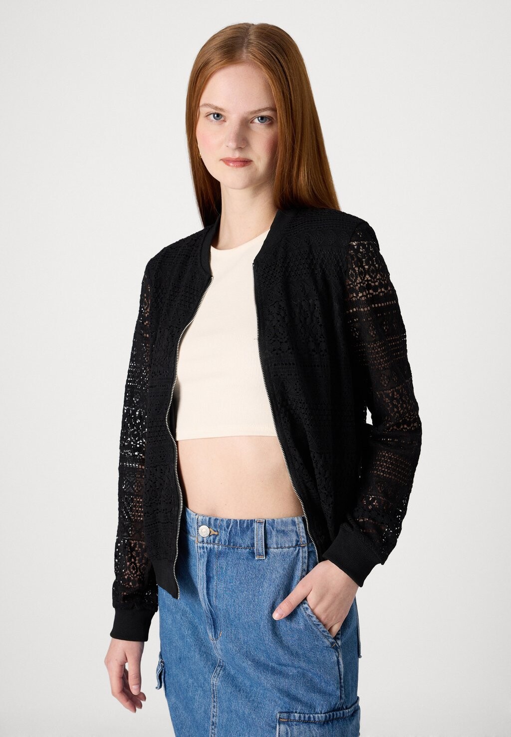 Куртка-бомбер HONEY Vero Moda, черный 
Куртка-бомбер HONEY Vero Moda, черный