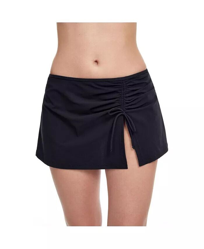 Плавки бикини с юбкой и завязкой спереди Tutti Frutti Profile by Gottex, черный
Плавки бикини с юбкой и завязкой спереди Tutti Frutti Profile by Gottex, черный