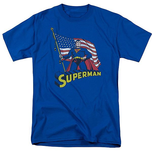 Футболка с коротким рукавом Superman american flag Licensed Character
Футболка с коротким рукавом Superman american flag Licensed Character
