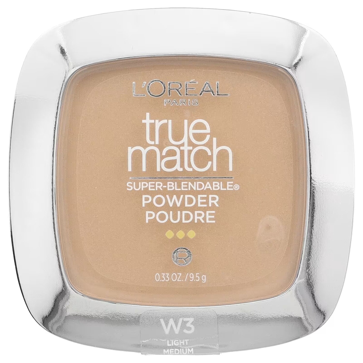 True Match, Суперрастворяемая пудра, W3 Light Medium, 0,33 унции (9,5 г) L'Oréal
True Match, Суперрастворяемая пудра, W3 Light Medium, 0,33 унции (9,5 г) L'Oréal