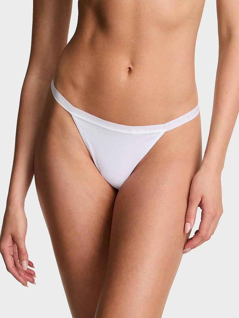 Трусики-Стринги из эластичного хлопка Victoria'S Secret, smooth white
Трусики-Стринги из эластичного хлопка Victoria'S Secret, smooth white