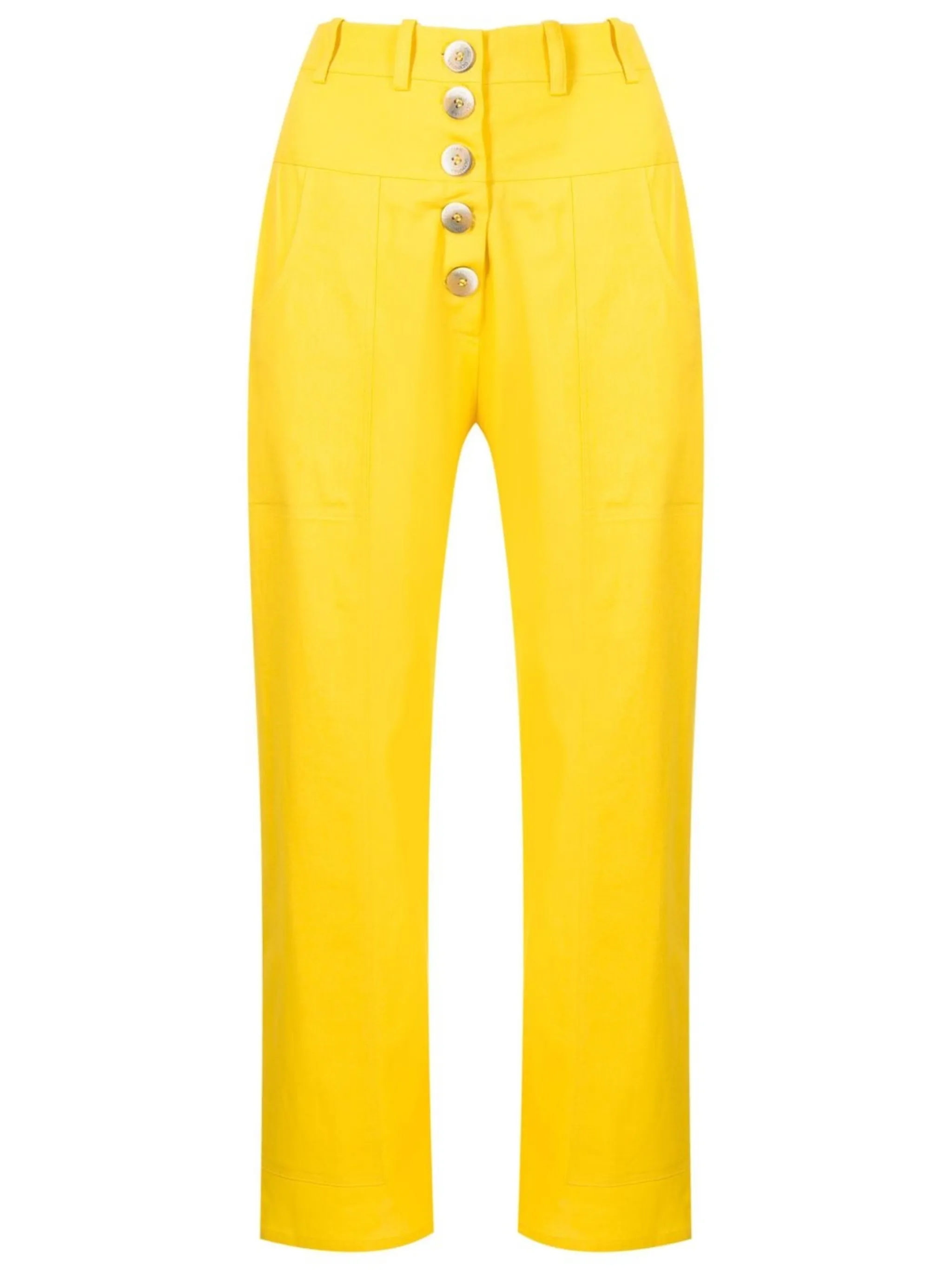 Укороченные брюки с пуговицами Olympiah, желтый
Укороченные брюки с пуговицами Olympiah, желтый