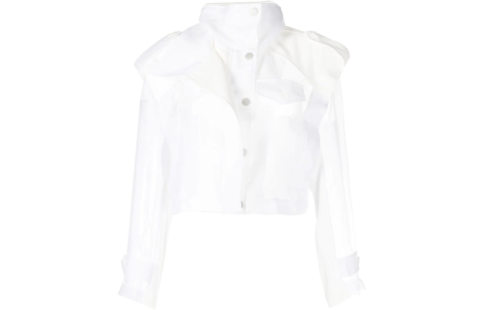 Feng Chen Wang Рубашка SS23 женская белая
Feng Chen Wang Рубашка SS23 женская белая