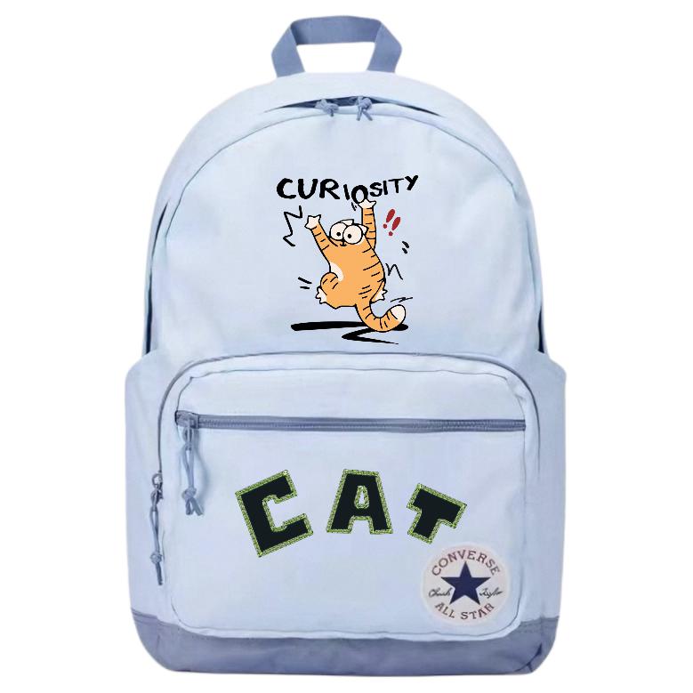 Converse Полиэстеровый рюкзак среднего размера унисекс светло-дымчато-серый, Scared Kitten
Converse Полиэстеровый рюкзак среднего размера унисекс светло-дымчато-серый, Scared Kitten