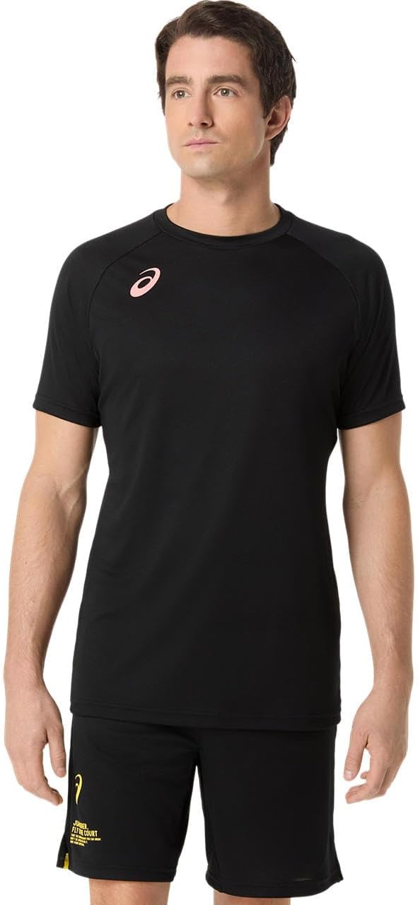 Волейбольная тренировочная футболка с коротким рукавом Asics (Scenary), черный
Волейбольная тренировочная футболка с коротким рукавом Asics (Scenary), черный