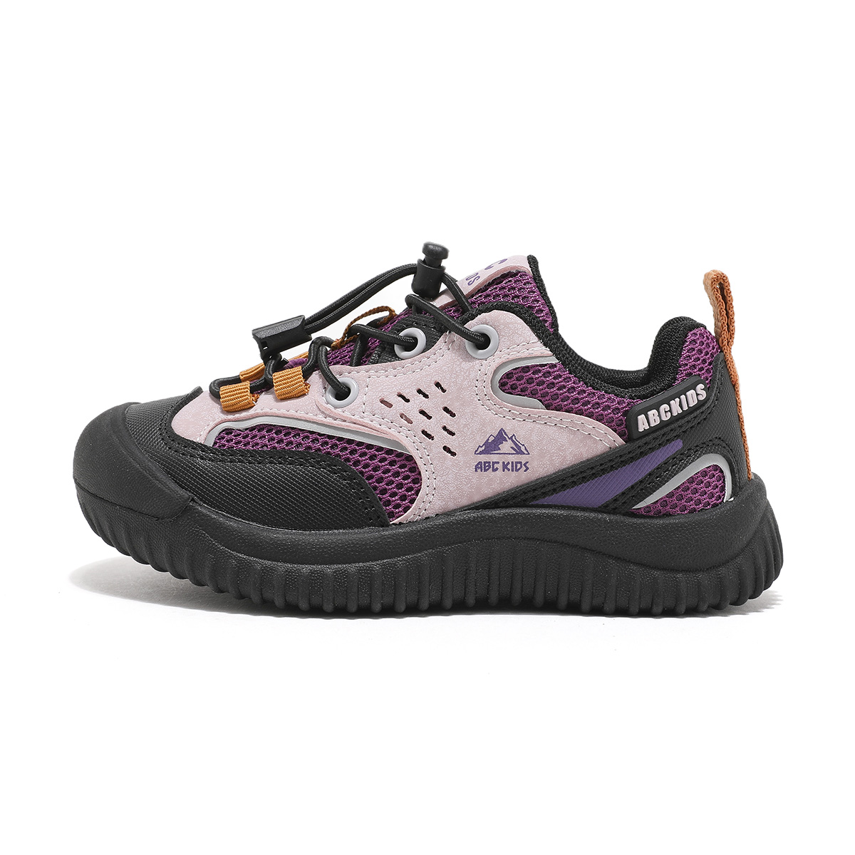 Легкие амортизирующие низкие детские кроссовки для повседневной жизни ABC KIDS, черный/фиолетовый 
Легкие амортизирующие низкие детские кроссовки для повседневной жизни ABC KIDS, черный/фиолетовый